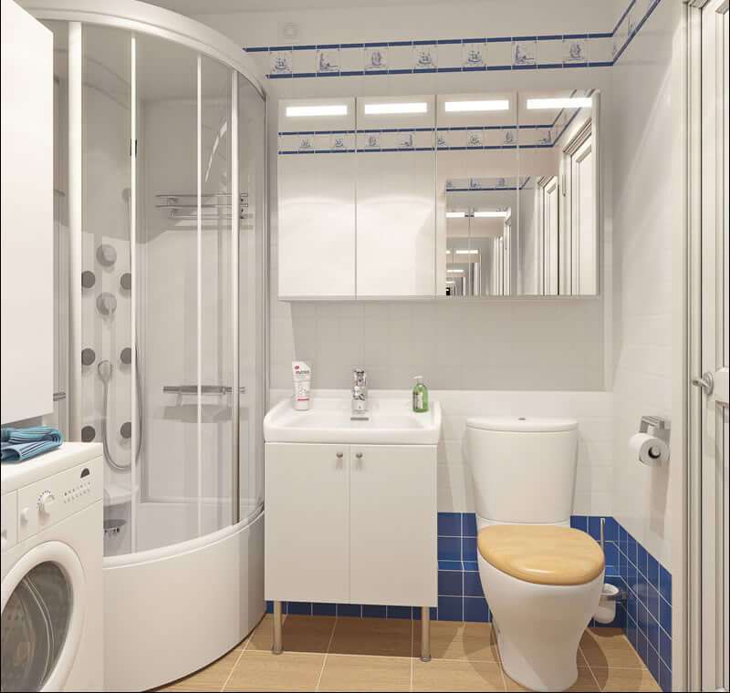 baño en un estudio