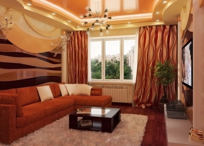 conception de salon confortable