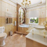 salle de bain à l'italienne