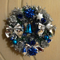 Guirlande de clinquant de Noël