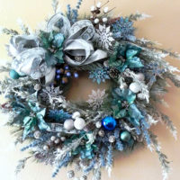 Décor d'hiver guirlande de Noël