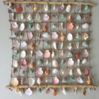 décor de coquille murale