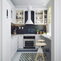 cuisine design 6 mètres carrés