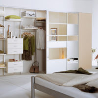 conception de vestiaire dans la maison