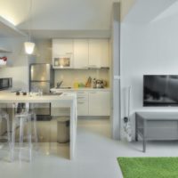 studio de design d'intérieur appartement 32 sq m
