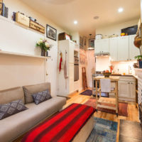 conception d'un intérieur de petit studio