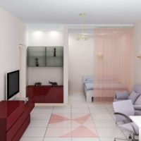 design original d'un petit studio