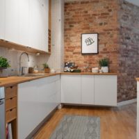 cuisine design avec finitions naturelles