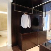 dressing design entre chambre et salle de bain