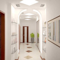 couloir dans la conception de l'appartement