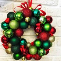 idée de bricolage d'utiliser une photo de guirlande légère décor de Noël
