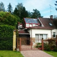 Un exemple d'application d'idées brillantes pour la décoration d'un jardin d'hiver dans une maison