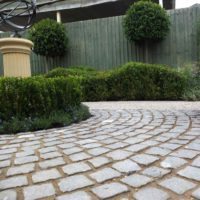 opción de usar cuadros de jardines inusuales