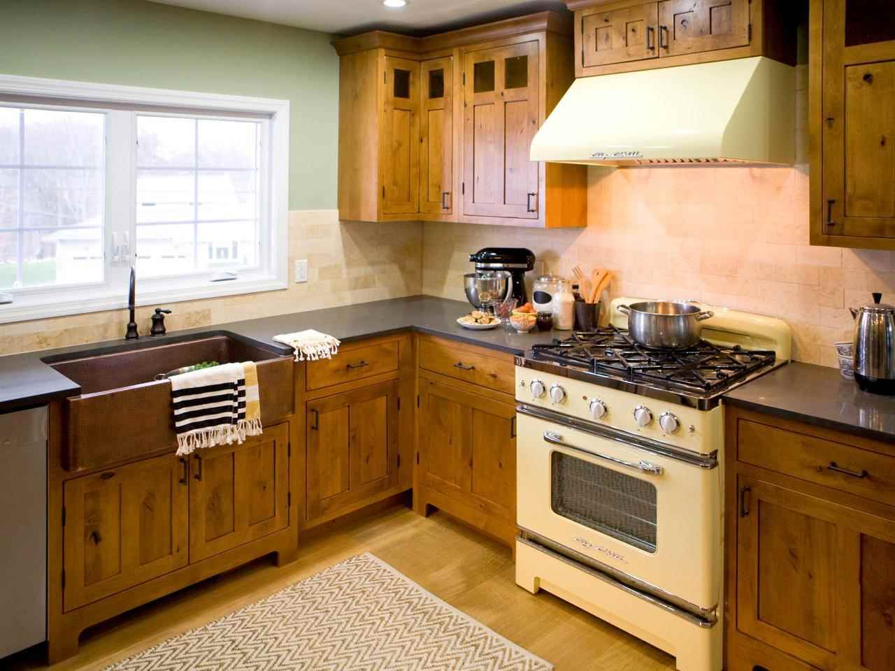 l'idée d'un style de cuisine atypique de 13 m²