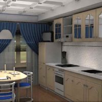idée d'un décor léger d'une cuisine dans une maison de campagne photo