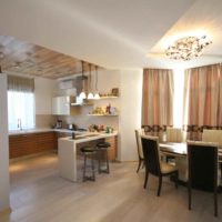 exemple d'un intérieur insolite de cuisine dans une maison de campagne photo