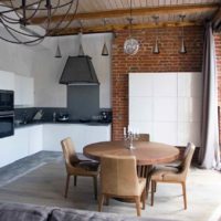 variante du style insolite de la cuisine 12 m² image