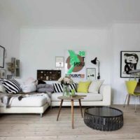 l'idée d'un bel appartement design dans un style scandinave