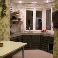 l'idée d'un style insolite de la cuisine photo 12 m²