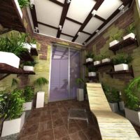 l'idée d'utiliser de belles idées pour décorer un jardin d'hiver dans une maison