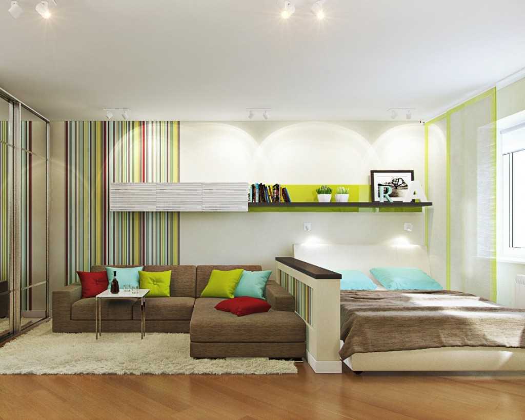 option de design lumineux pour la chambre à coucher du salon