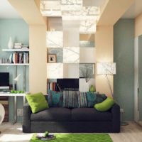 Exemple d'un intérieur insolite de salon image 15 m²
