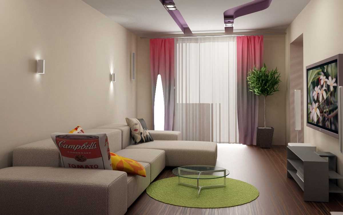 l'idée d'un décor insolite de la chambre du salon