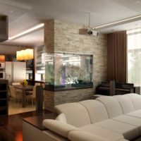 l'idée d'un beau salon design 15 m² photo