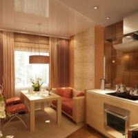 Un ejemplo de una cocina de estilo brillante de 10 metros cuadrados. n series 44 imagen