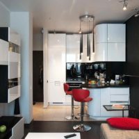 l'idée d'un design de cuisine insolite photo de 13 m²