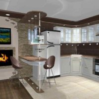 l'idée d'un studio intérieur lumineux 20 m² photo