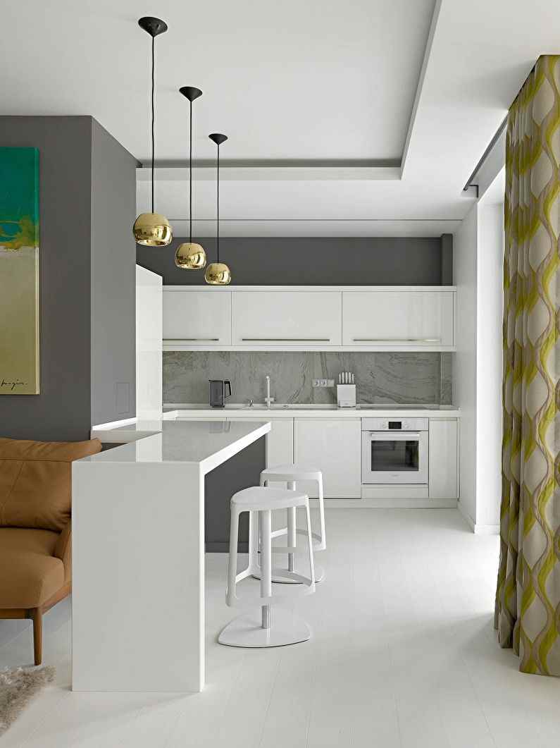 variante d'un beau décor de cuisine de 13 m2