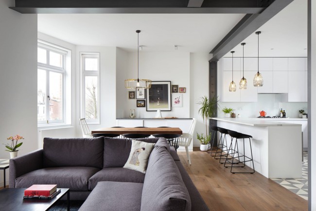 intérieur de cuisine studio