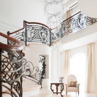 belle conception des escaliers dans la maison