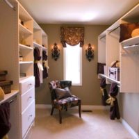 dressing design avec fauteuil