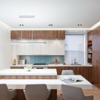 cuisine de style high-tech