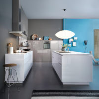 design moderne de cuisine high-tech