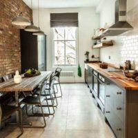 cuisine de style loft