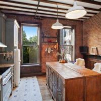 cheminée de style loft
