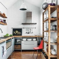 hotte de style loft