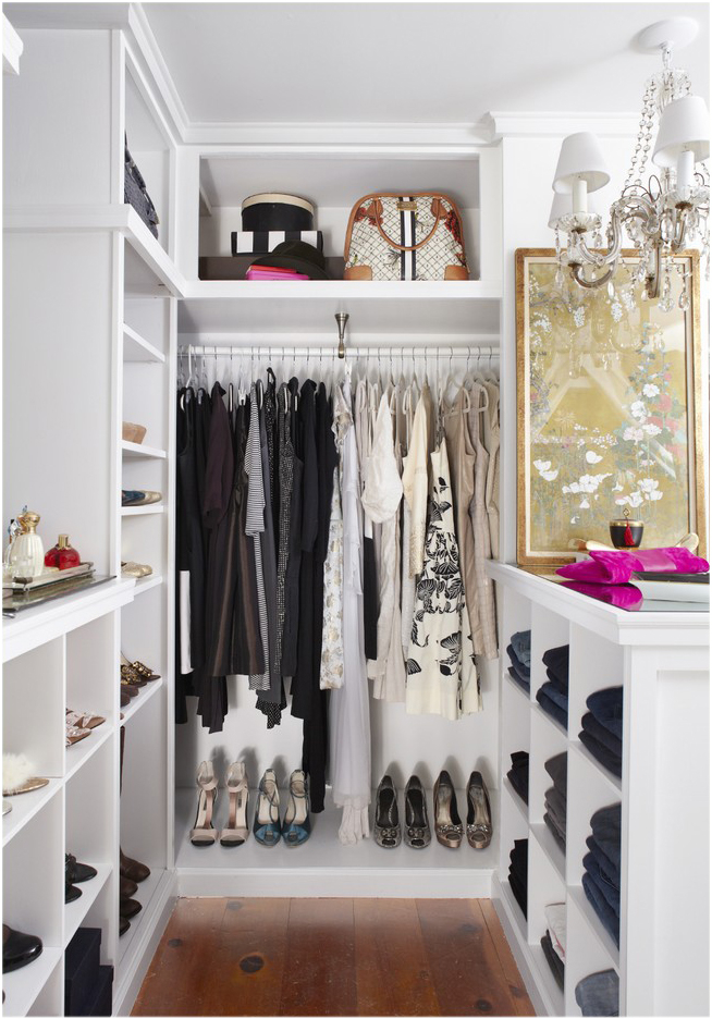 décoration d'un petit dressing