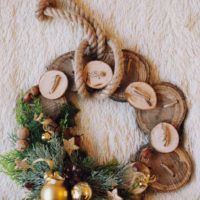 exemple à faire vous-même pour appliquer un beau style de photo avec une guirlande de Noël