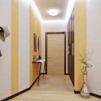 l'idée d'utiliser une belle couleur jaune dans le décor de la photo de l'appartement