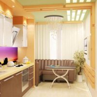idée d'un décor de cuisine insolite 13 m² photo