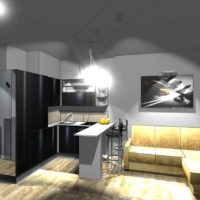 l'idée d'un studio de lumière décor 20 m2 photo