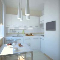 idée d'un style de cuisine insolite dans une maison de campagne photo
