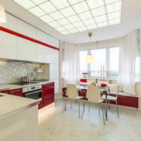 l'idée d'une cuisine lumineuse design de 12 m²