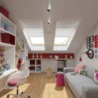 exemple d'un bel appartement de studio intérieur de 26 mètres carrés photo