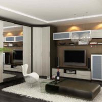 idée de studio lumineux design 26 mètres carrés photo