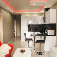 Un exemple de studio lumineux design 26 mètres carrés photo